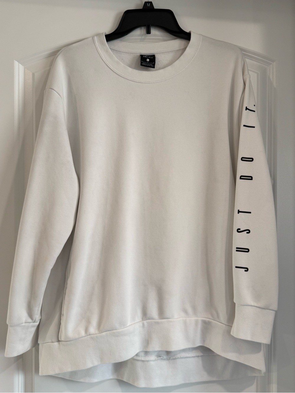 White Nike Crewneck Sweatshirt